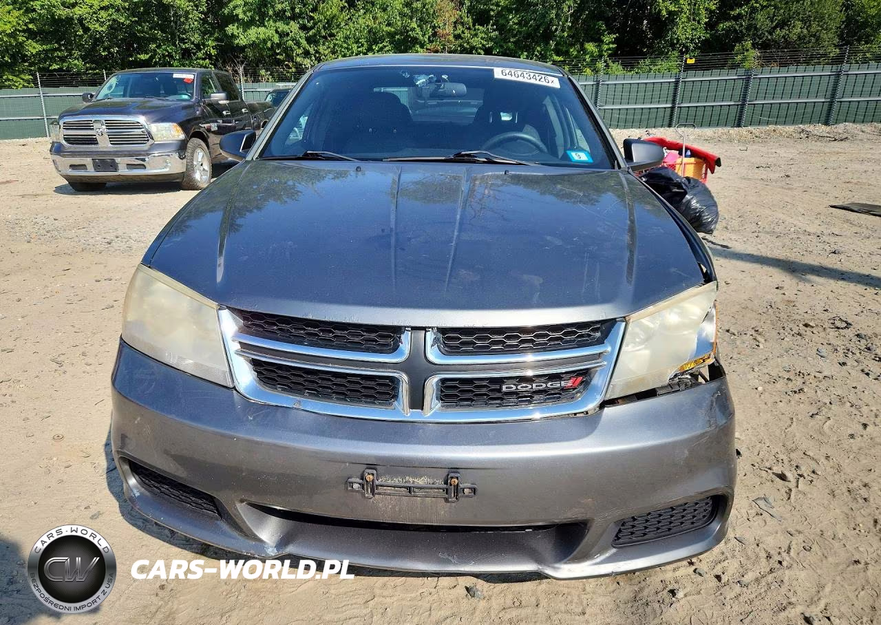 2012 Dodge Avenger Se VIN:1C3CDZAB3CN323654 - 5