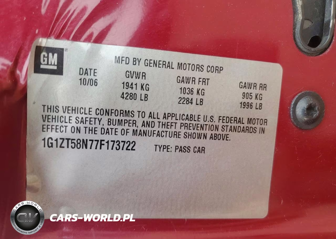 2007 Chevrolet Malibu Lt VIN:1G1ZT58N77F173722 - 12