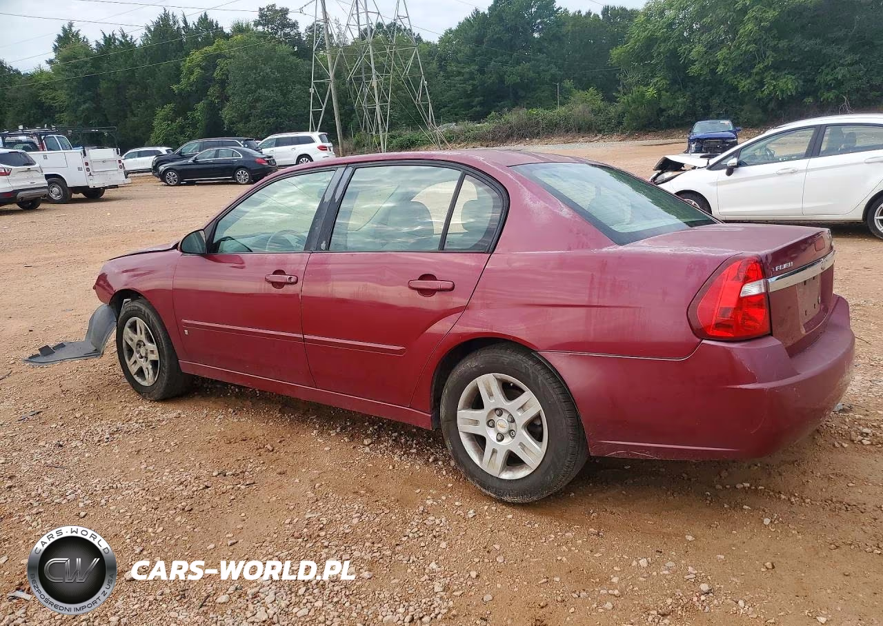 2007 Chevrolet Malibu Lt VIN:1G1ZT58N77F173722 - 2