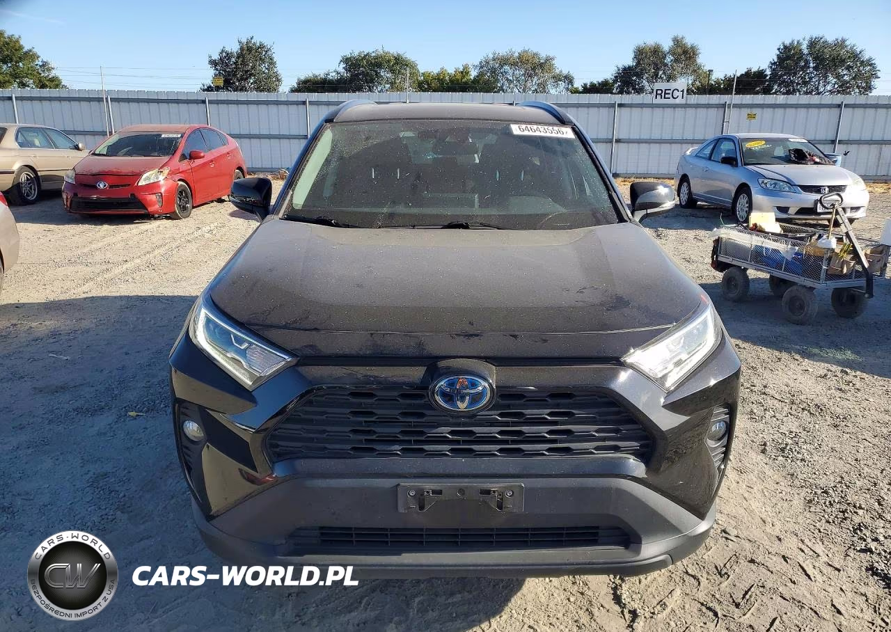 2019 Toyota Rav4 Hybrid Xle VIN:2T3RWRFV7KW011525 - 5