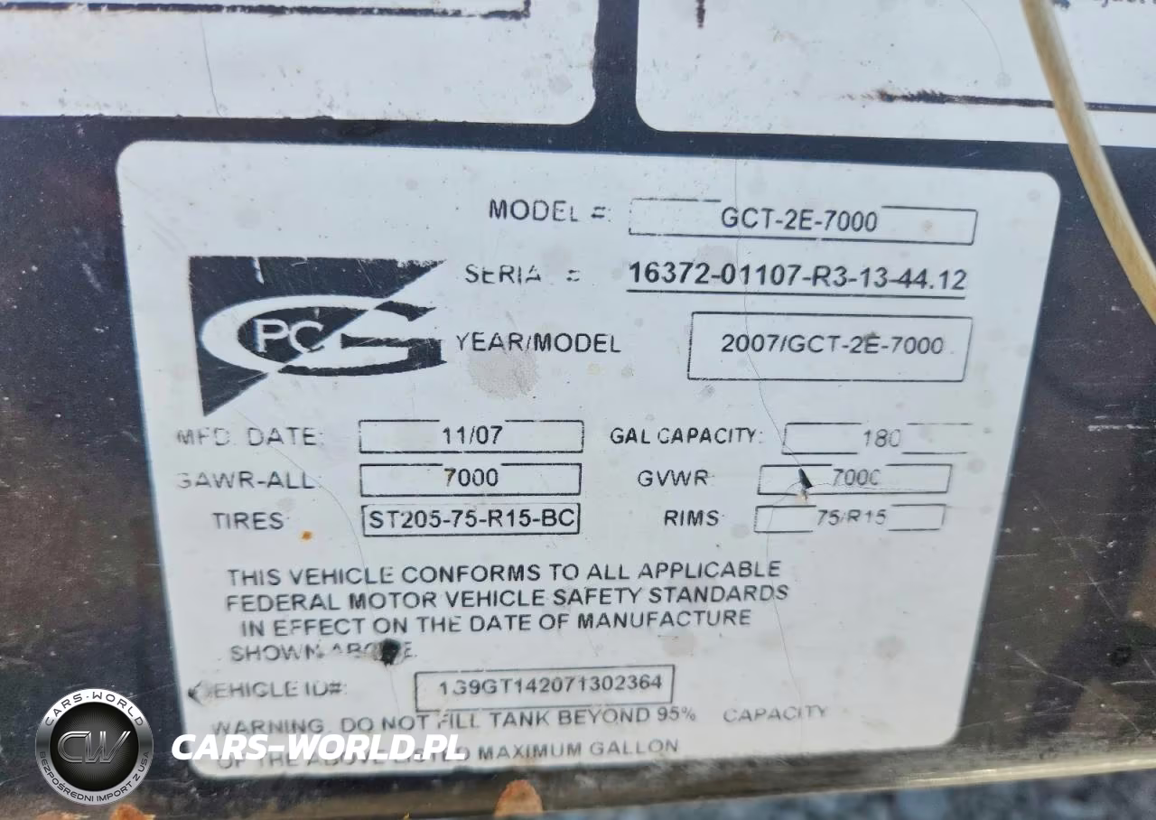 2007 Mq Power Gct-2E-7000 Generator VIN:1G9GT142071302364 - 8