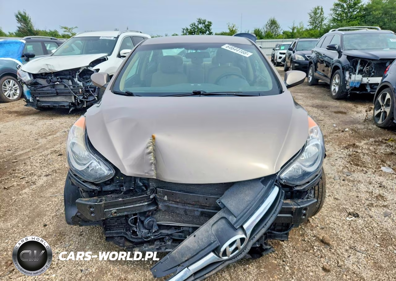 2013 Hyundai Elantra Gls VIN:5NPDH4AE3DH394226 - 5