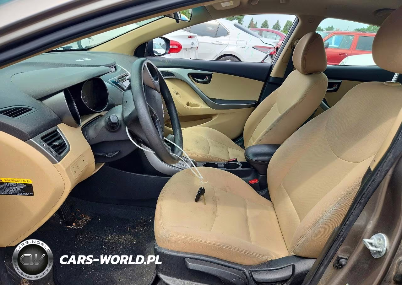 2013 Hyundai Elantra Gls VIN:5NPDH4AE3DH394226 - 7