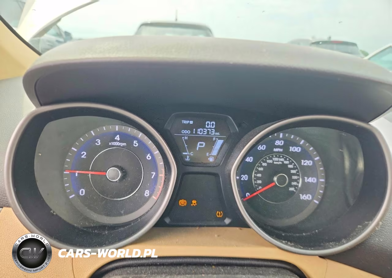 2013 Hyundai Elantra Gls VIN:5NPDH4AE3DH394226 - 9