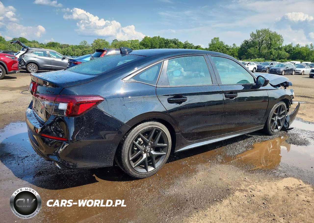 2026 Honda Civic Sport VIN:2HGFE2F51TH502446 - 3