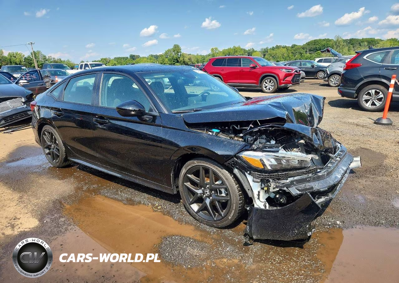 2026 Honda Civic Sport VIN:2HGFE2F51TH502446 - 4