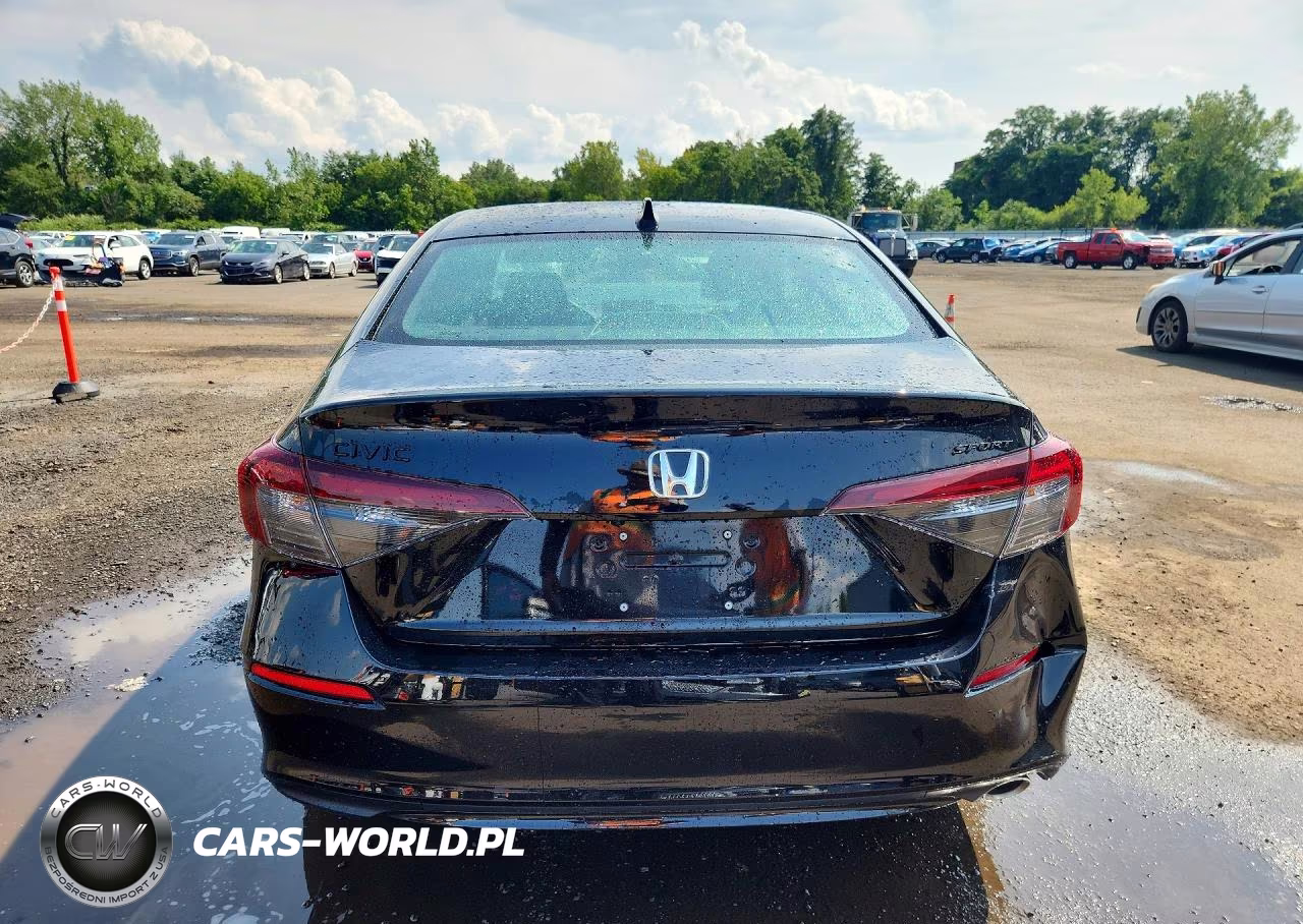 2026 Honda Civic Sport VIN:2HGFE2F51TH502446 - 6