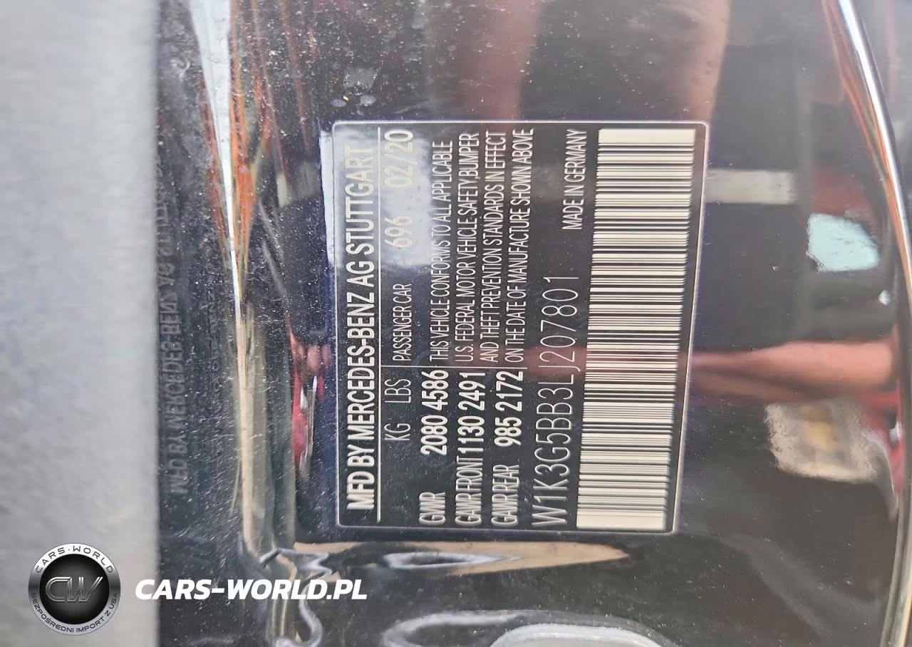 2020 Mercedes-Benz A 35 Amg VIN:W1K3G5BB3LJ207801 - 13