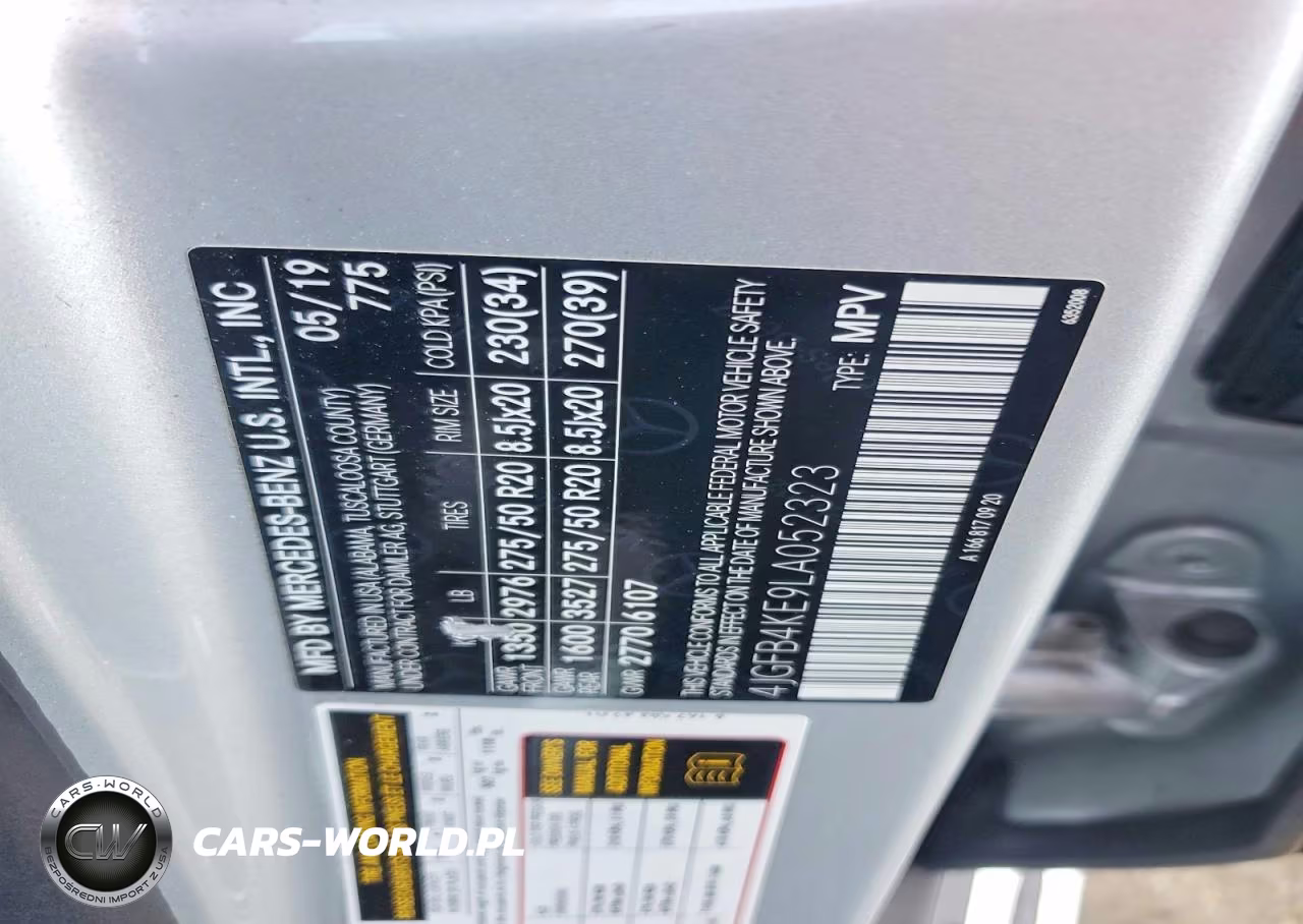 2020 Mercedes-Benz Gle 350 4Matic VIN:4JGFB4KE9LA052323 - 12