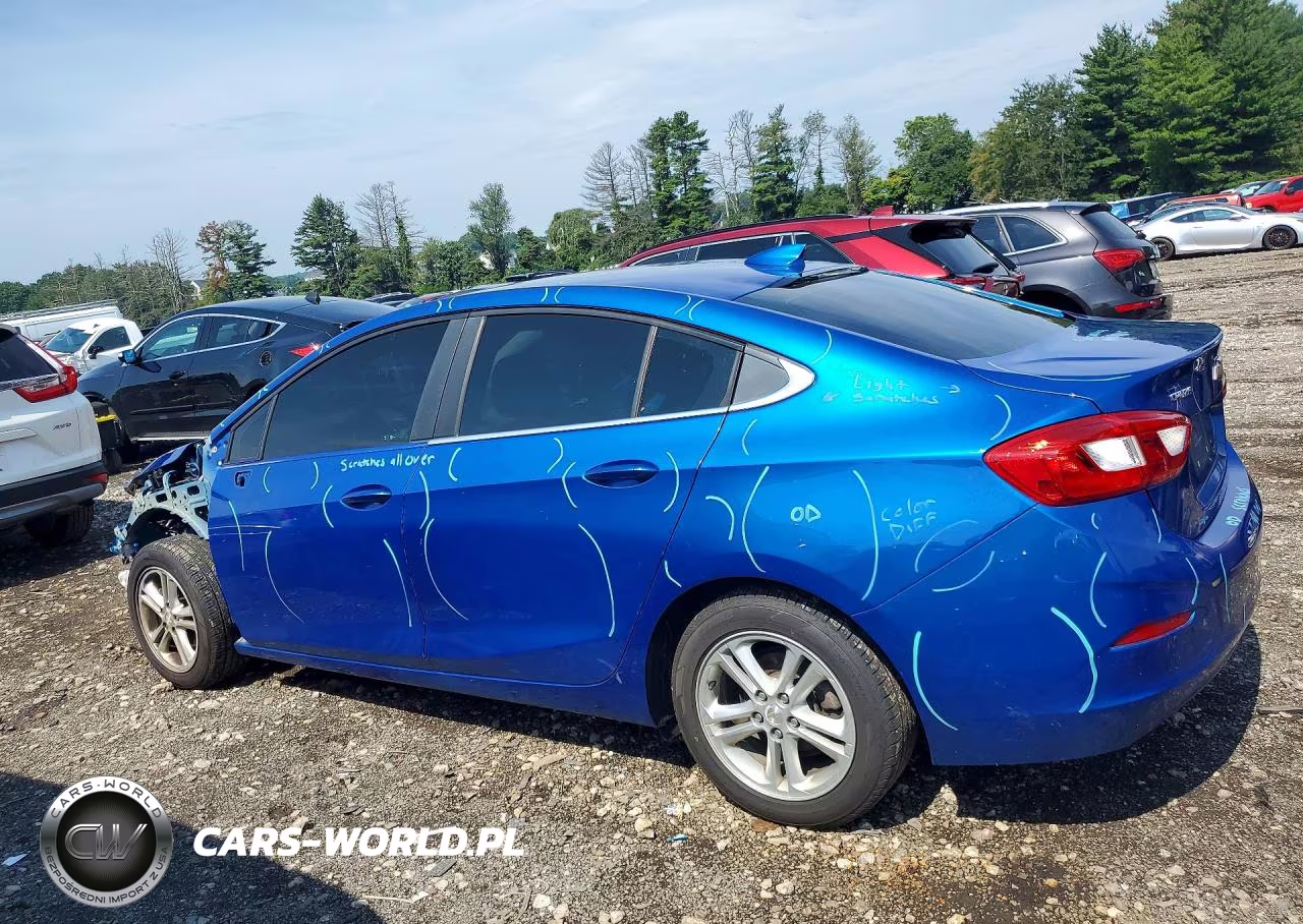 2017 Chevrolet Cruze Lt VIN:1G1BE5SM5H7109380 - 2