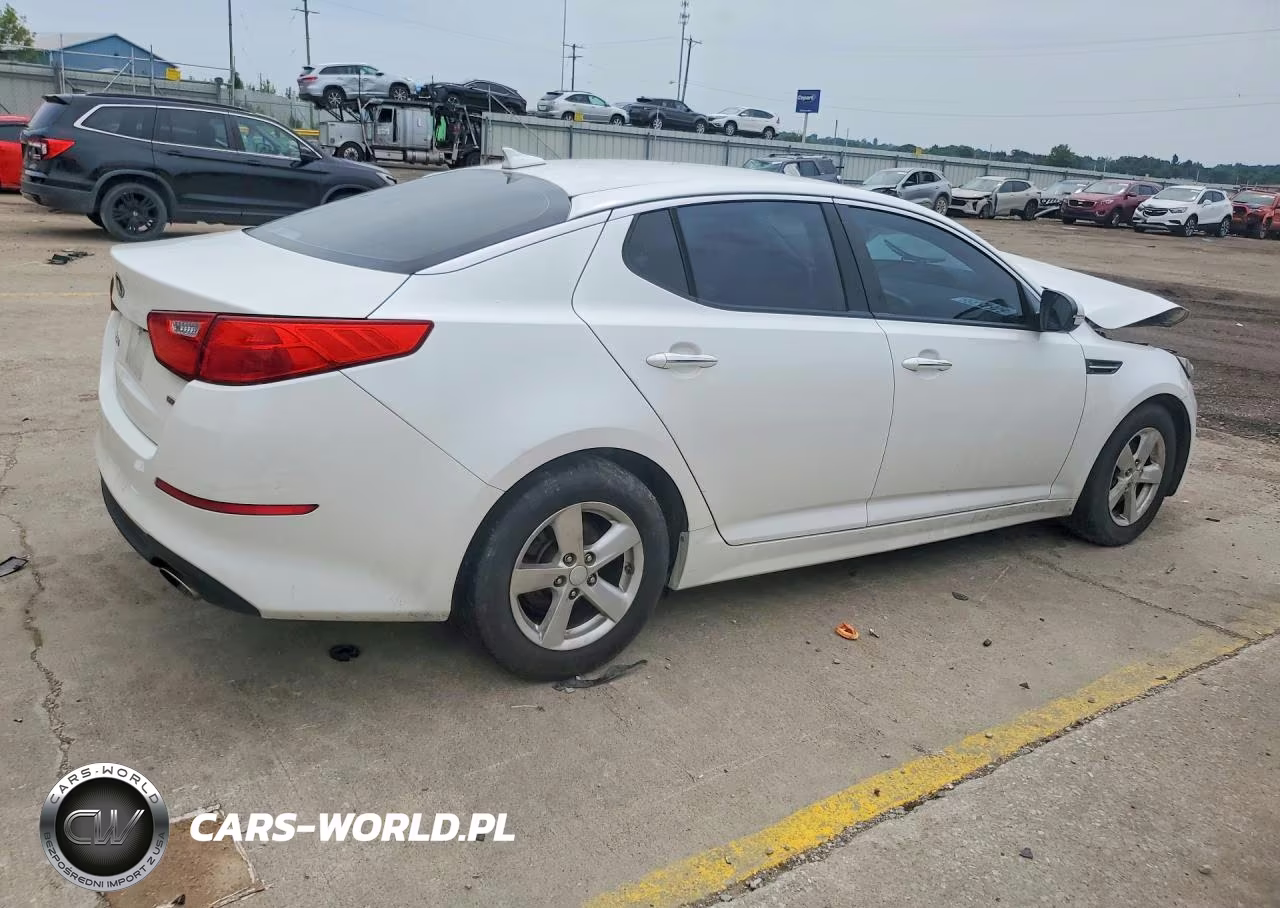 2014 Kia Optima Lx VIN:KNAGM4A71E5496259 - 3