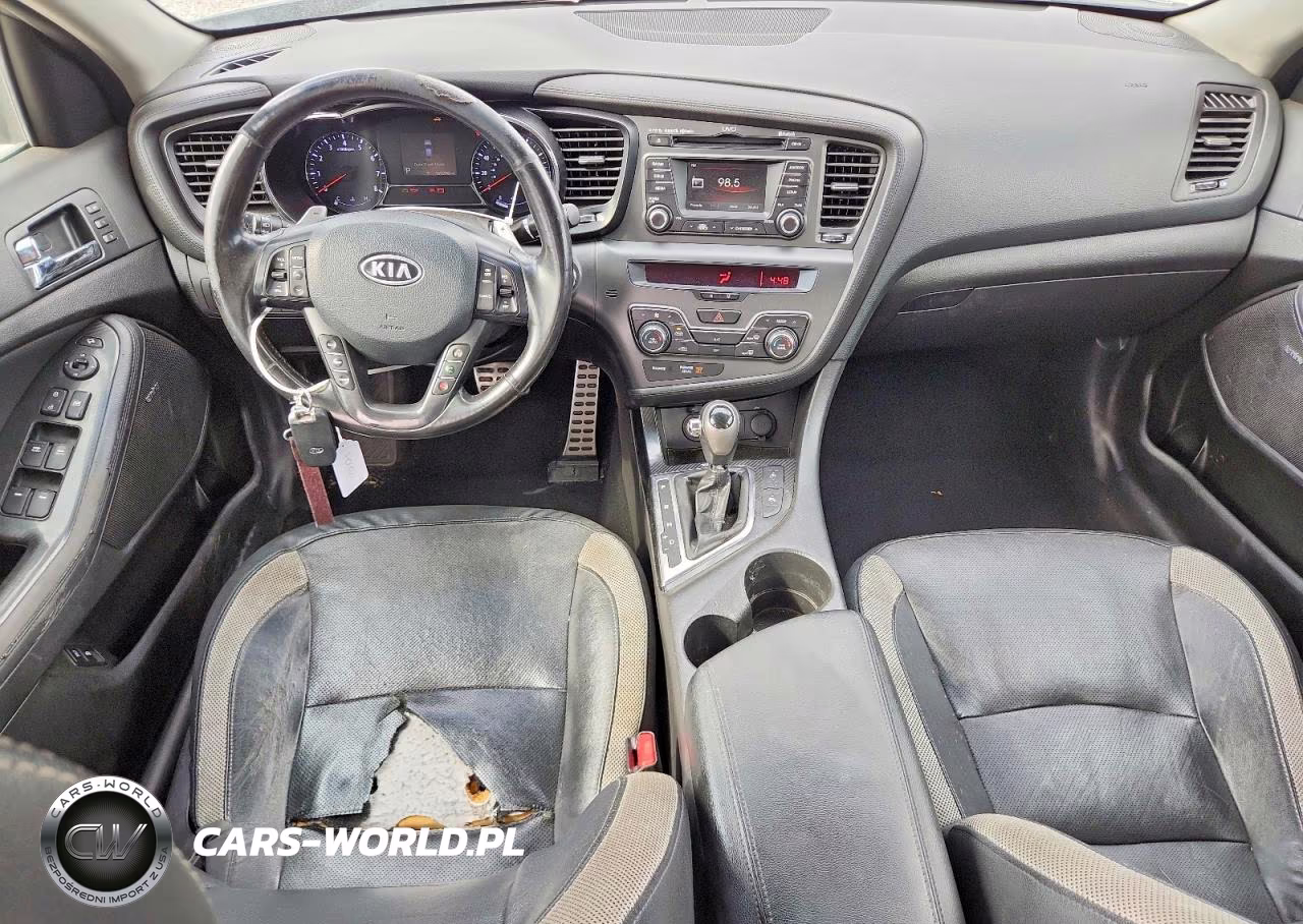 2012 Kia Optima Sx VIN:5XXGR4A66CG004863 - 8