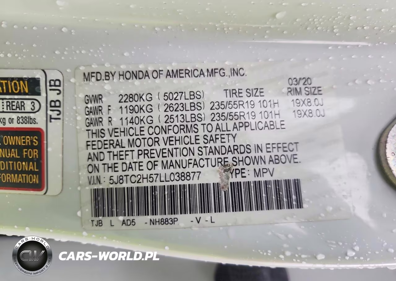 2020 Acura Rdx Technology VIN:5J8TC2H57LL038877 - 13