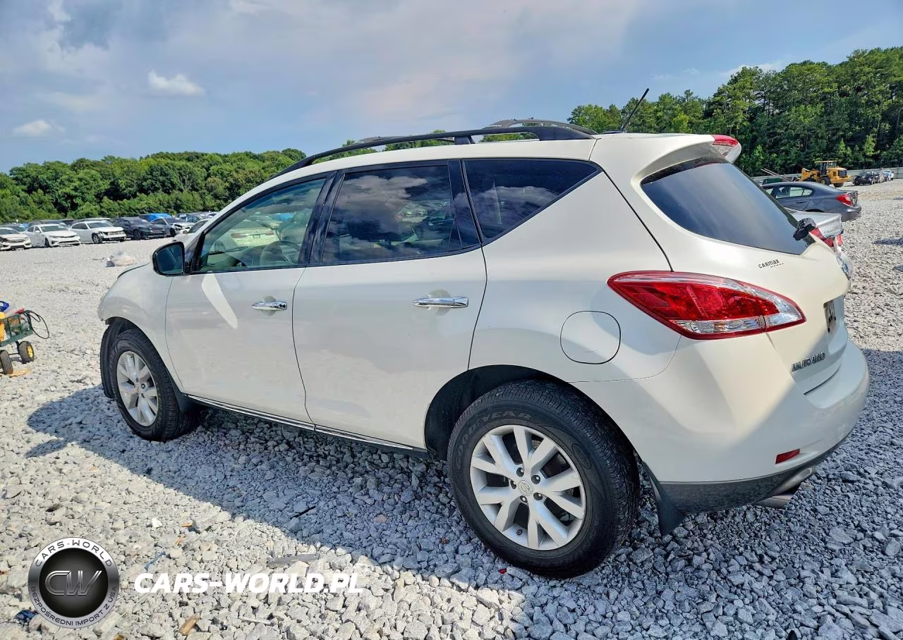 2012 Nissan Murano S VIN:JN8AZ1MW6CW220991 - 2