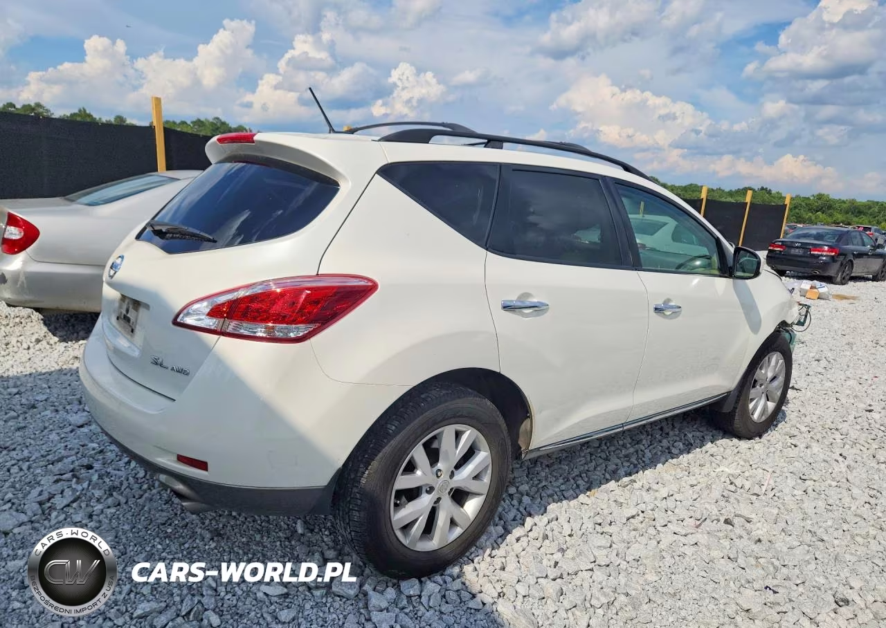 2012 Nissan Murano S VIN:JN8AZ1MW6CW220991 - 3