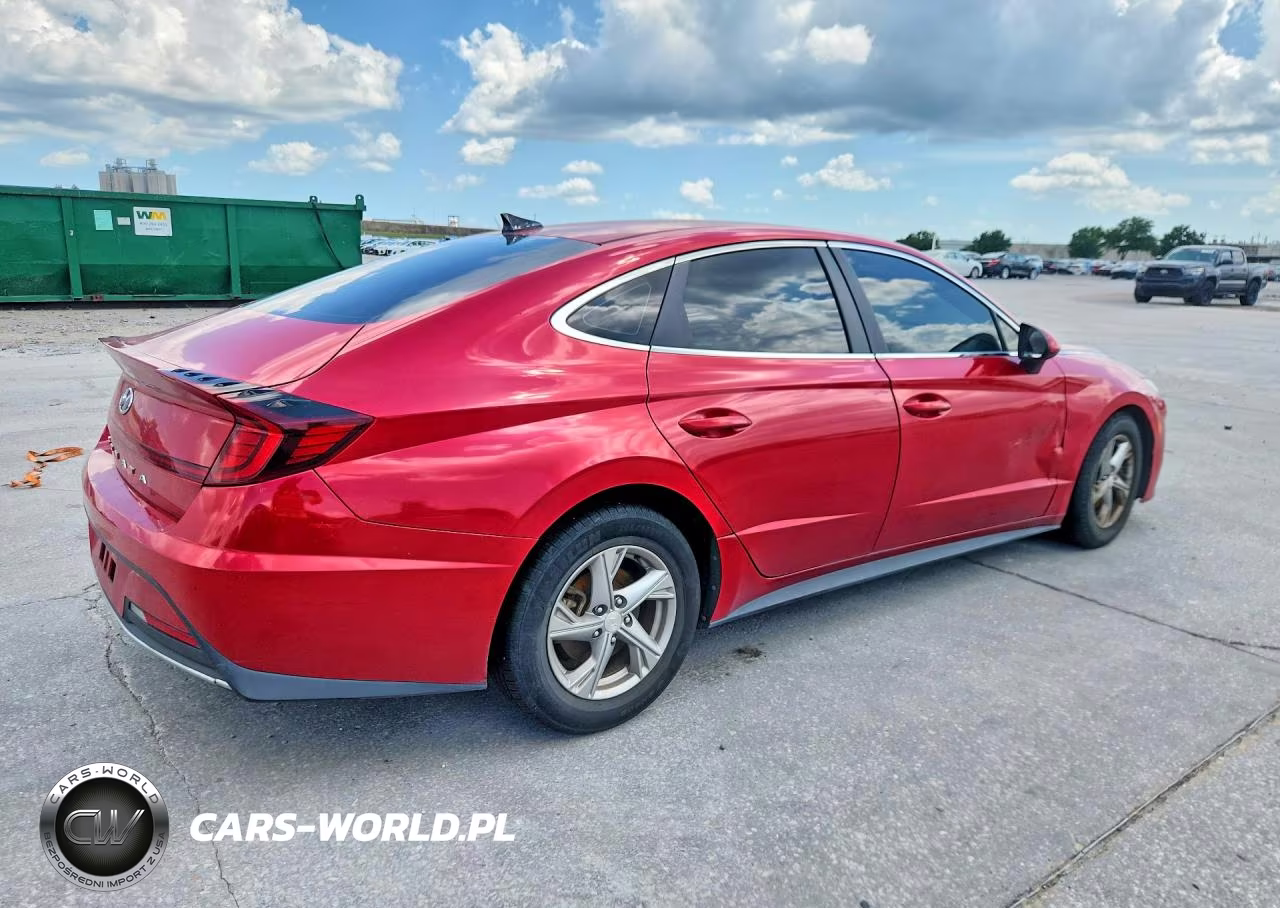 2021 Hyundai Sonata Se VIN:5NPEG4JA2MH113571 - 3