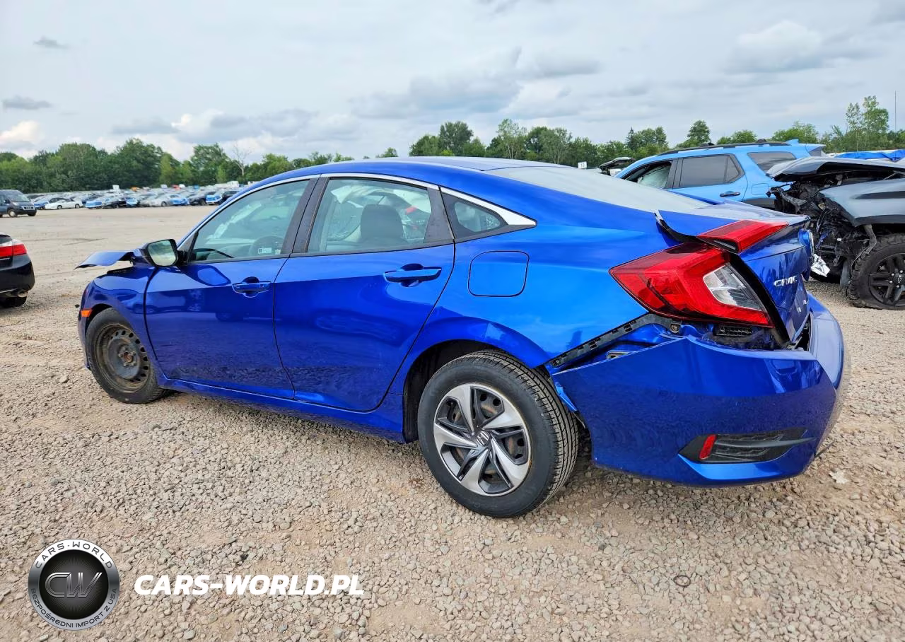 2020 Honda Civic Lx VIN:2HGFC2F62LH502924 - 2