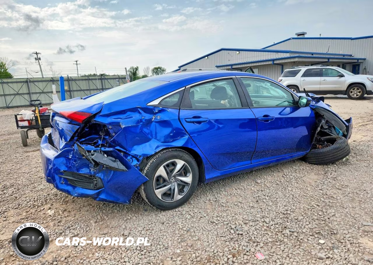 2020 Honda Civic Lx VIN:2HGFC2F62LH502924 - 3