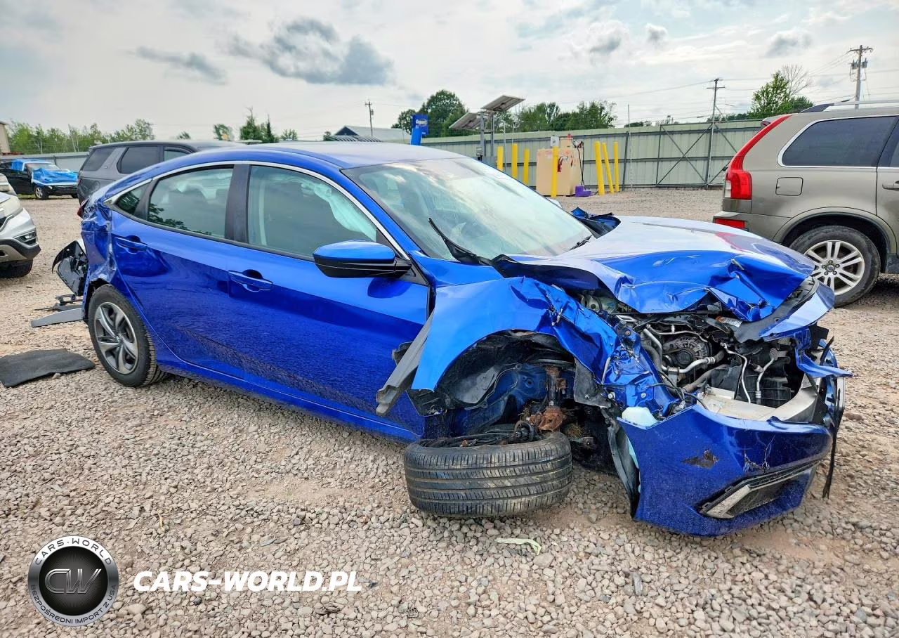 2020 Honda Civic Lx VIN:2HGFC2F62LH502924 - 4