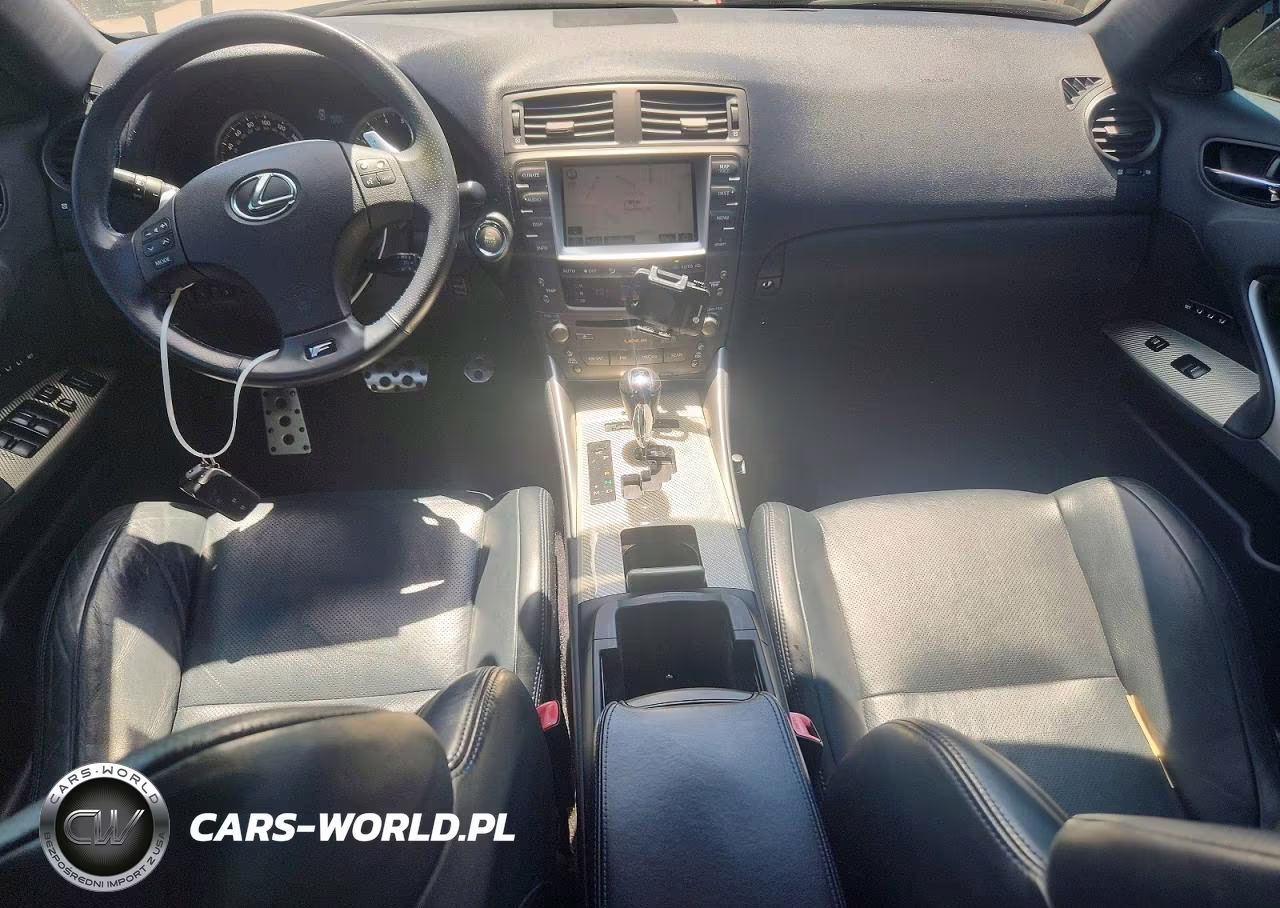 2008 Lexus Is F Base VIN:JTHBP262285001589 - 8