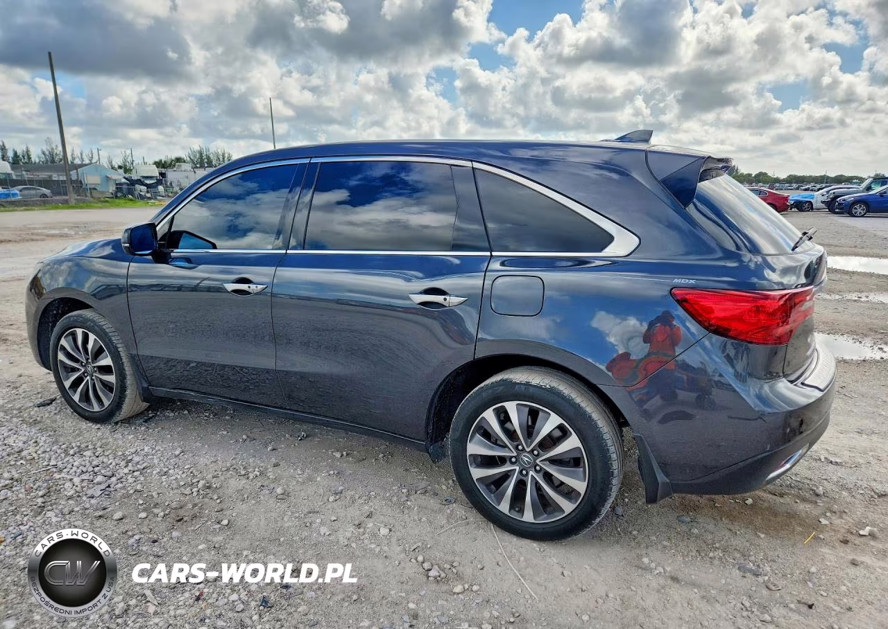 2016 Acura Mdx Technology VIN:5FRYD4H47GB024750 - 2
