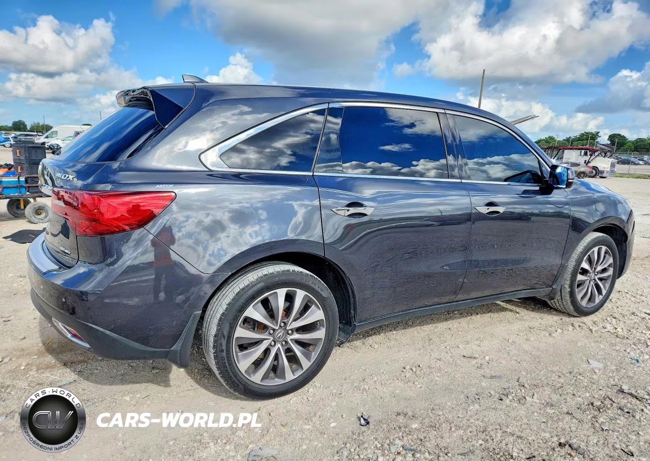 2016 Acura Mdx Technology VIN:5FRYD4H47GB024750 - 3