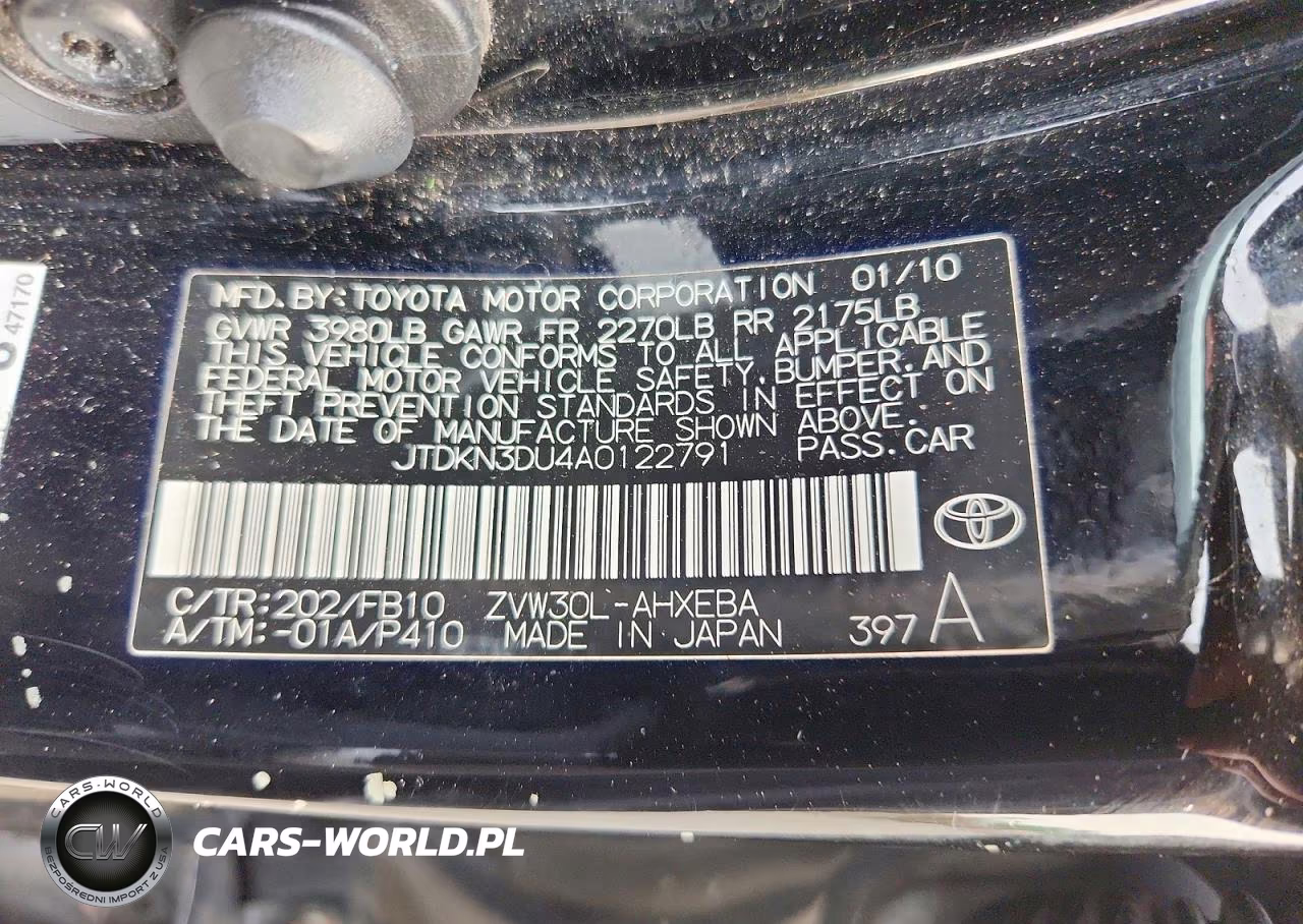 2010 Toyota Prius Iii VIN:JTDKN3DU4A0122791 - 13