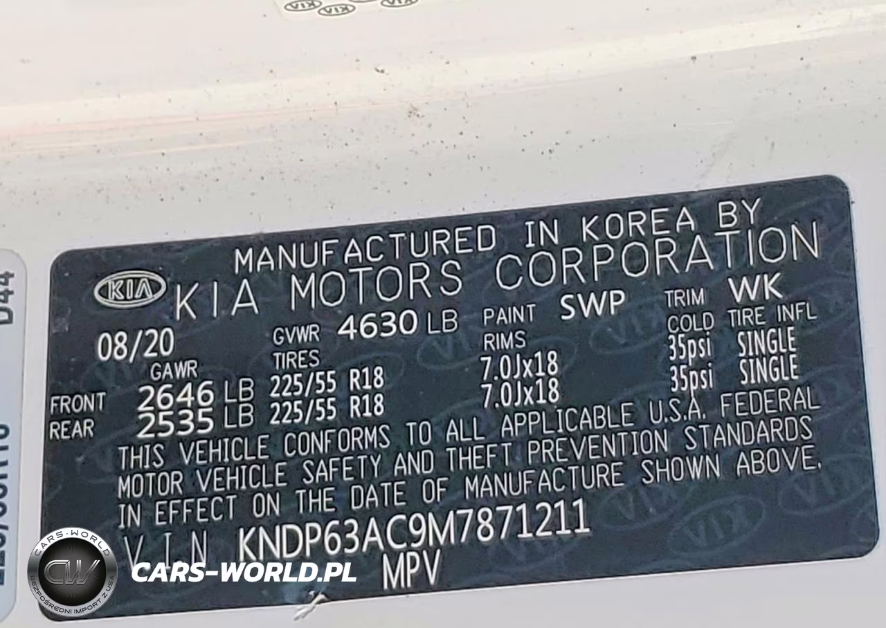 2021 Kia Sportage S VIN:KNDP63AC9M7871211 - 14
