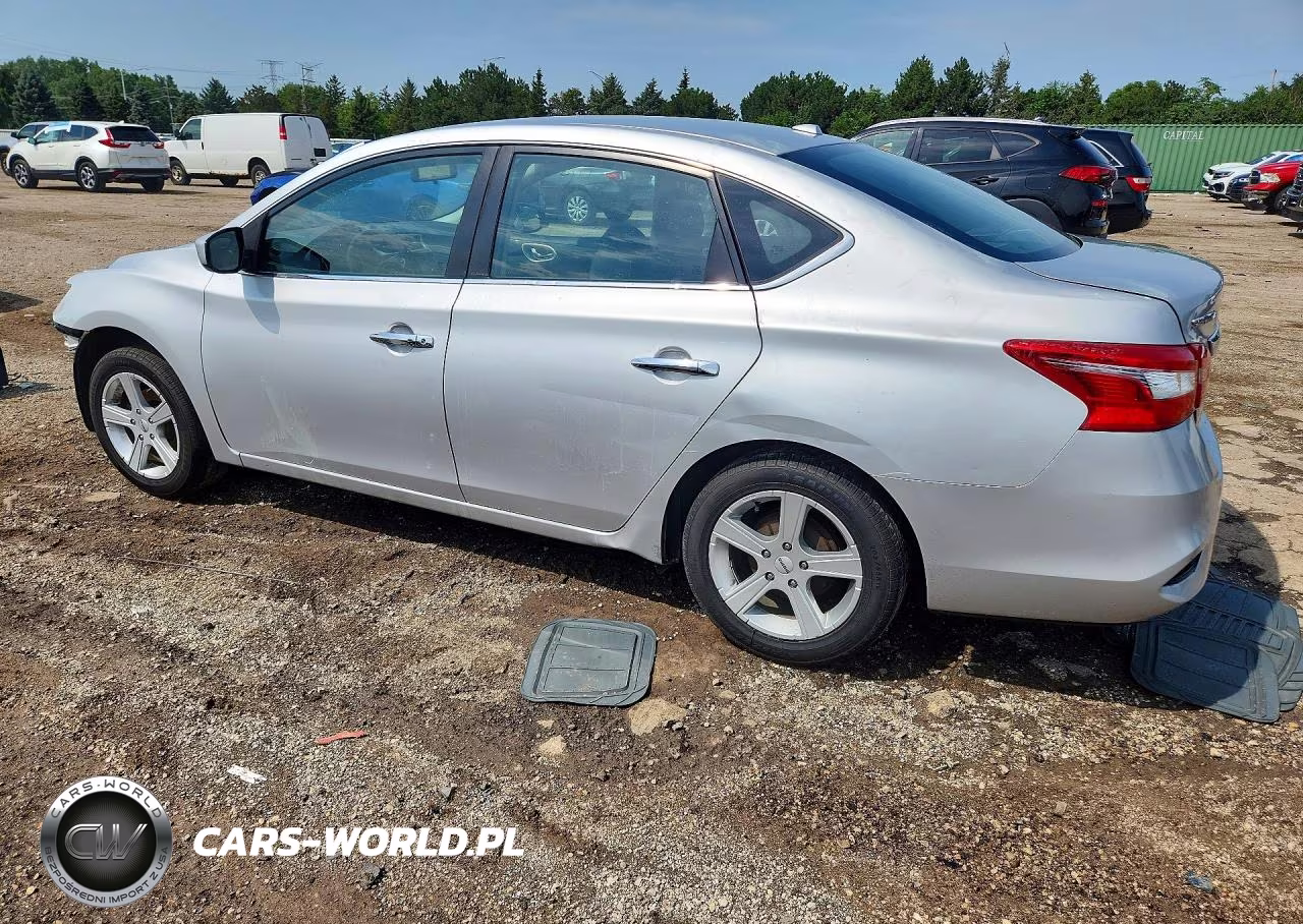 2017 Nissan Sentra Sv VIN:3N1AB7AP3HL657735 - 2