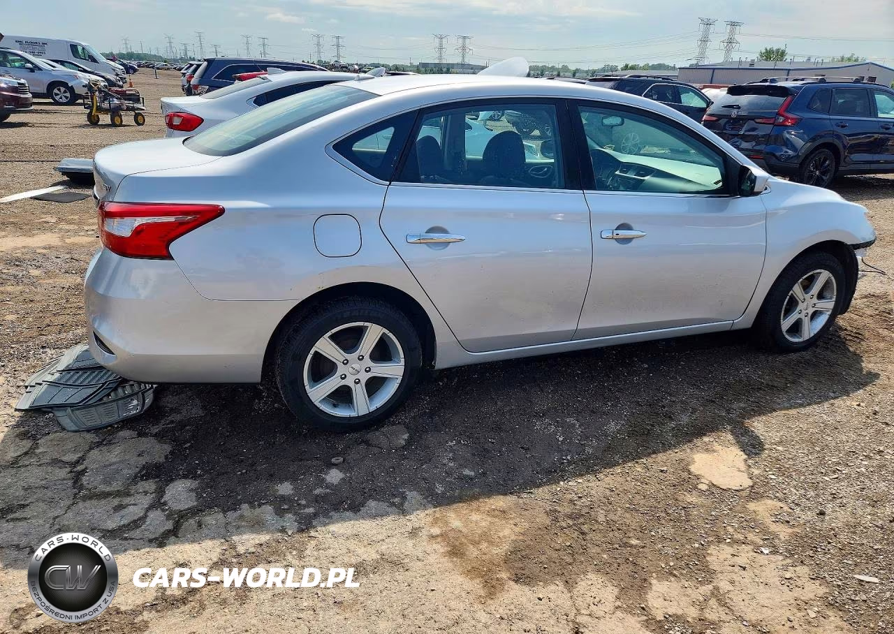 2017 Nissan Sentra Sv VIN:3N1AB7AP3HL657735 - 3
