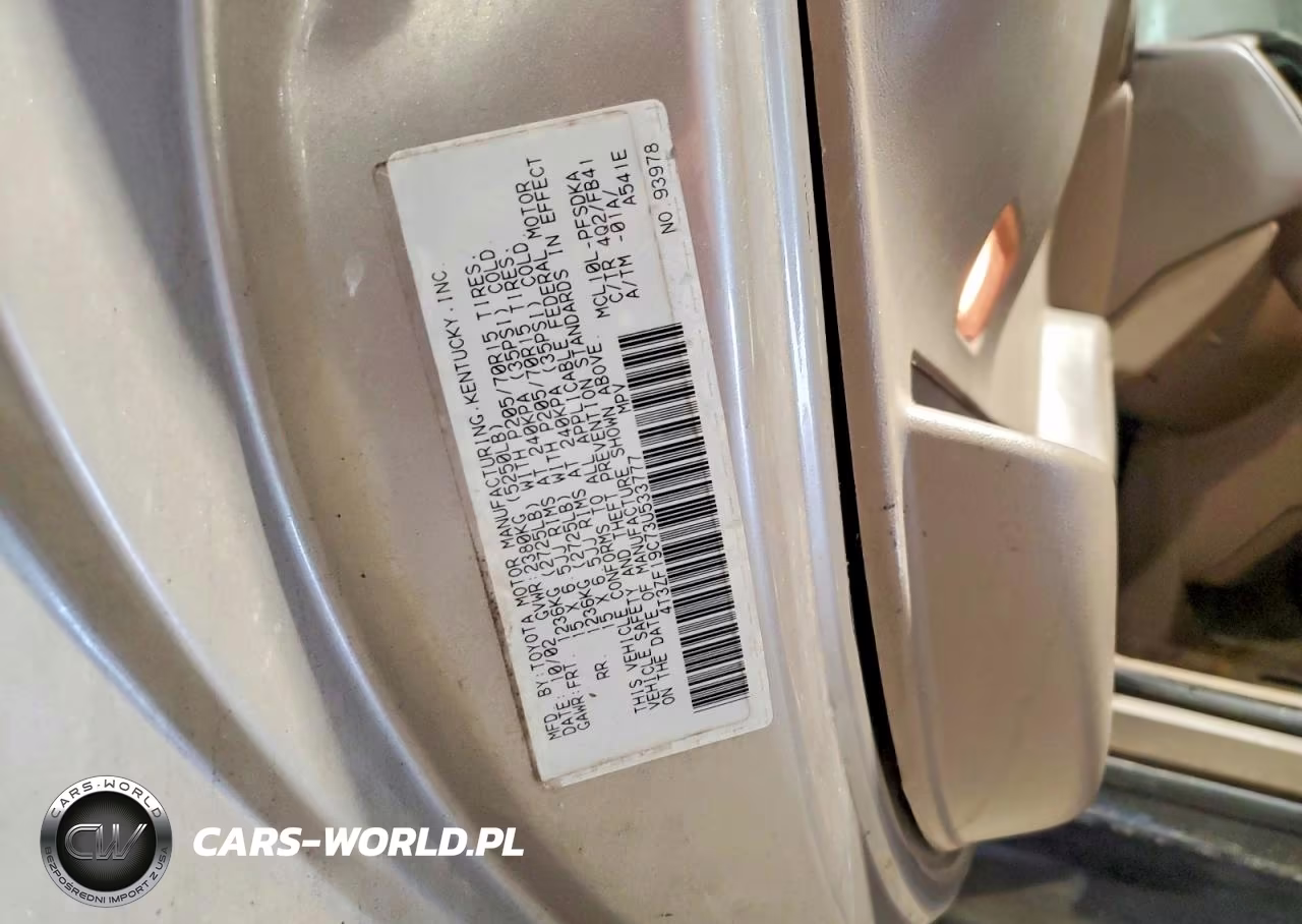 2003 Toyota Sienna Ce VIN:4T3ZF19C73U533777 - 13