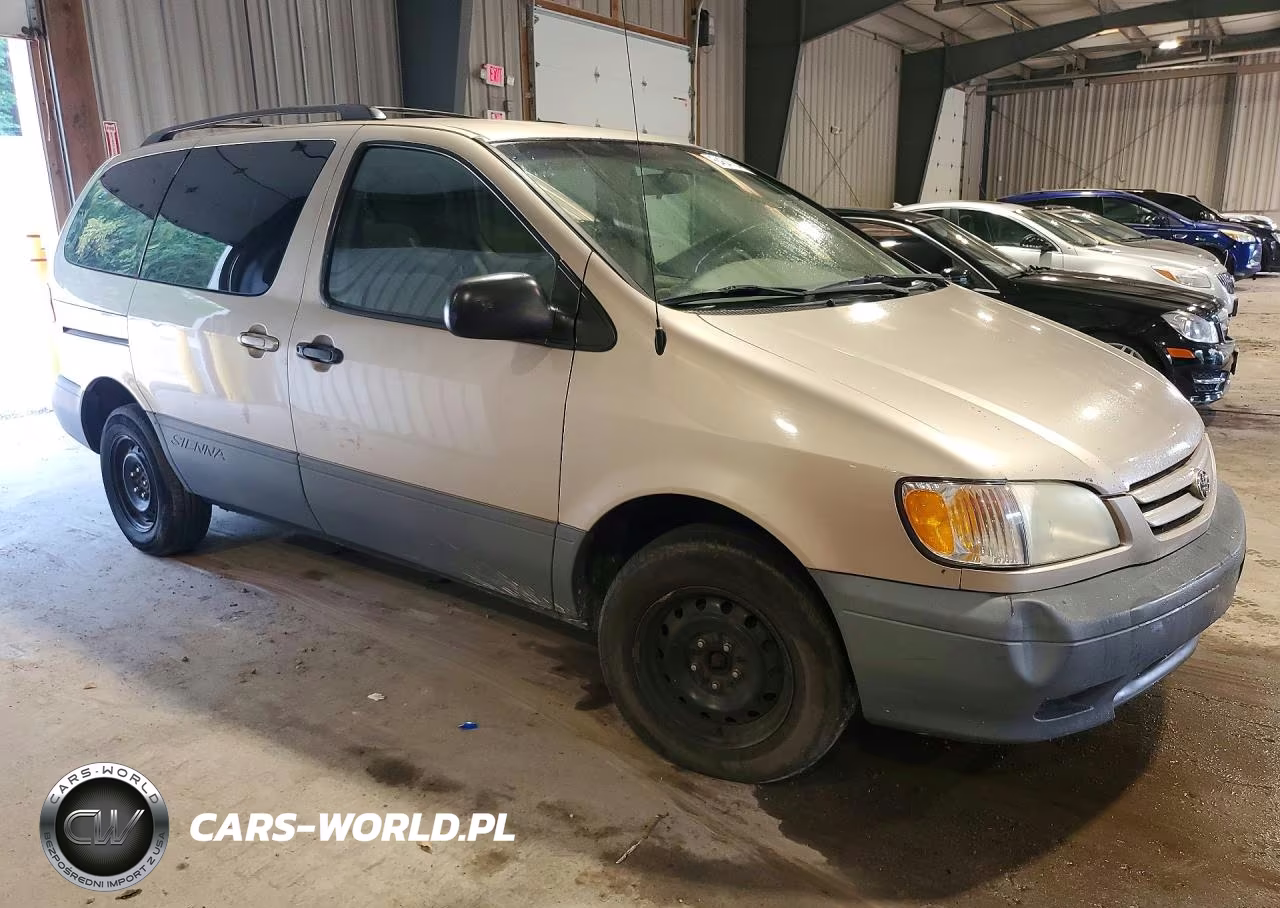 2003 Toyota Sienna Ce VIN:4T3ZF19C73U533777 - 4