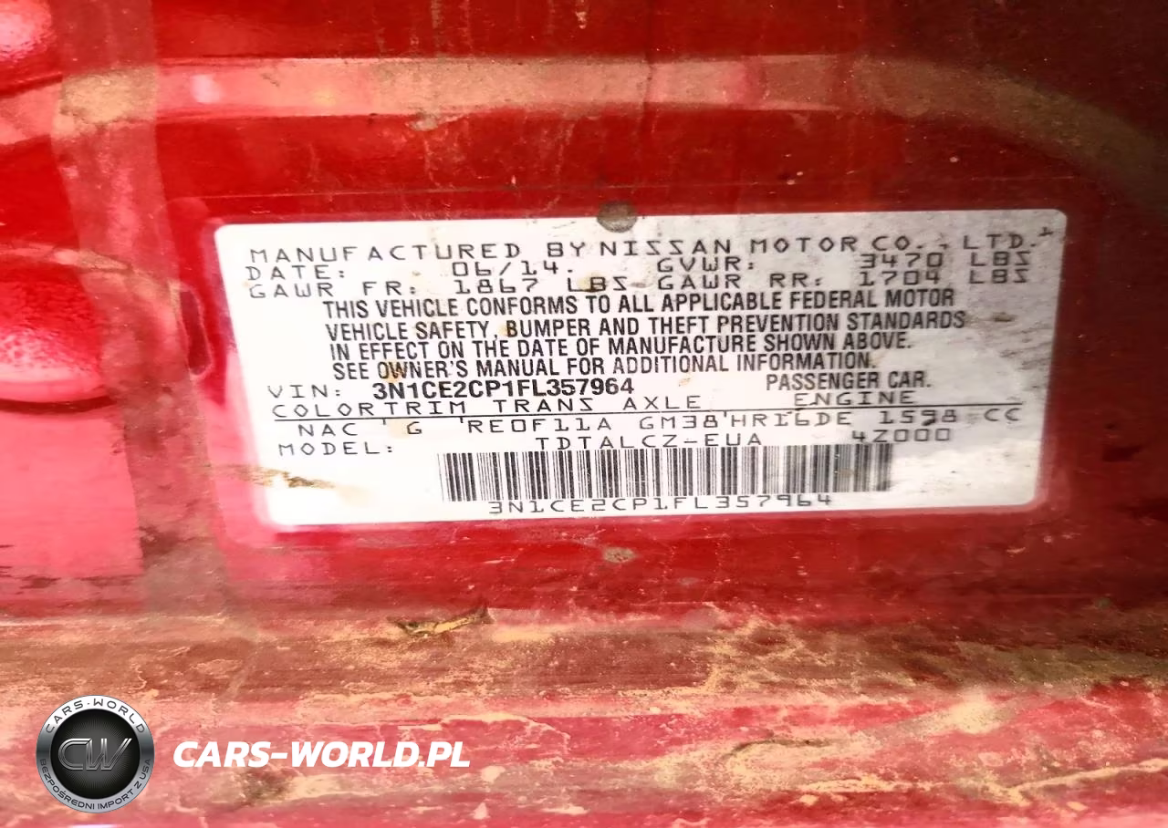2015 Nissan Versa Note S Plus VIN:3N1CE2CP1FL357964 - 13