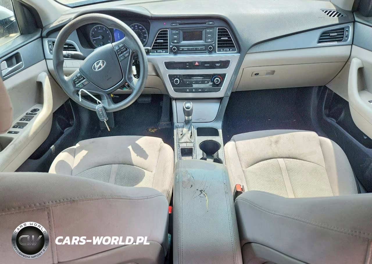 2017 Hyundai Sonata Se VIN:5NPE24AF6HH461678 - 8