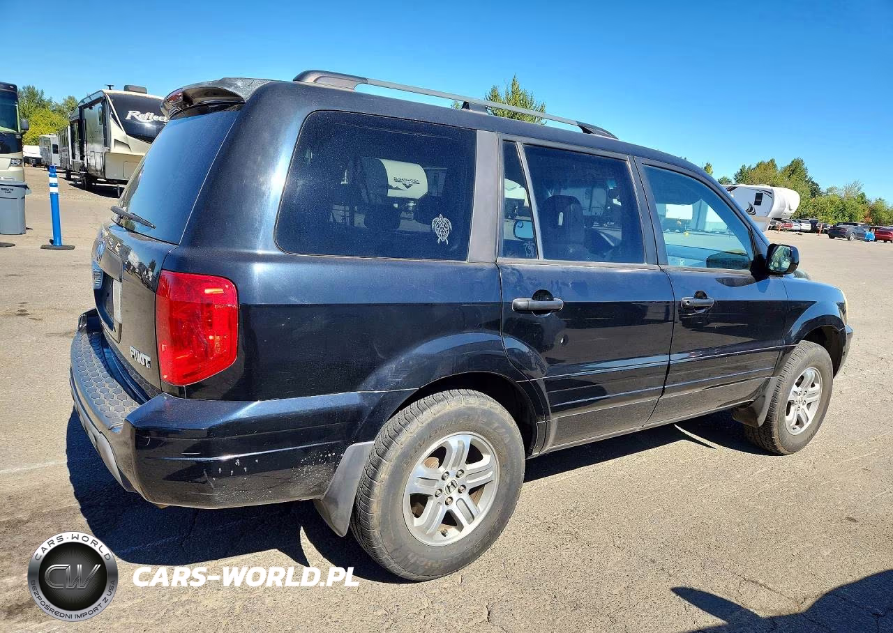 2004 Honda Pilot Exl VIN:2HKYF18544H574147 - 3