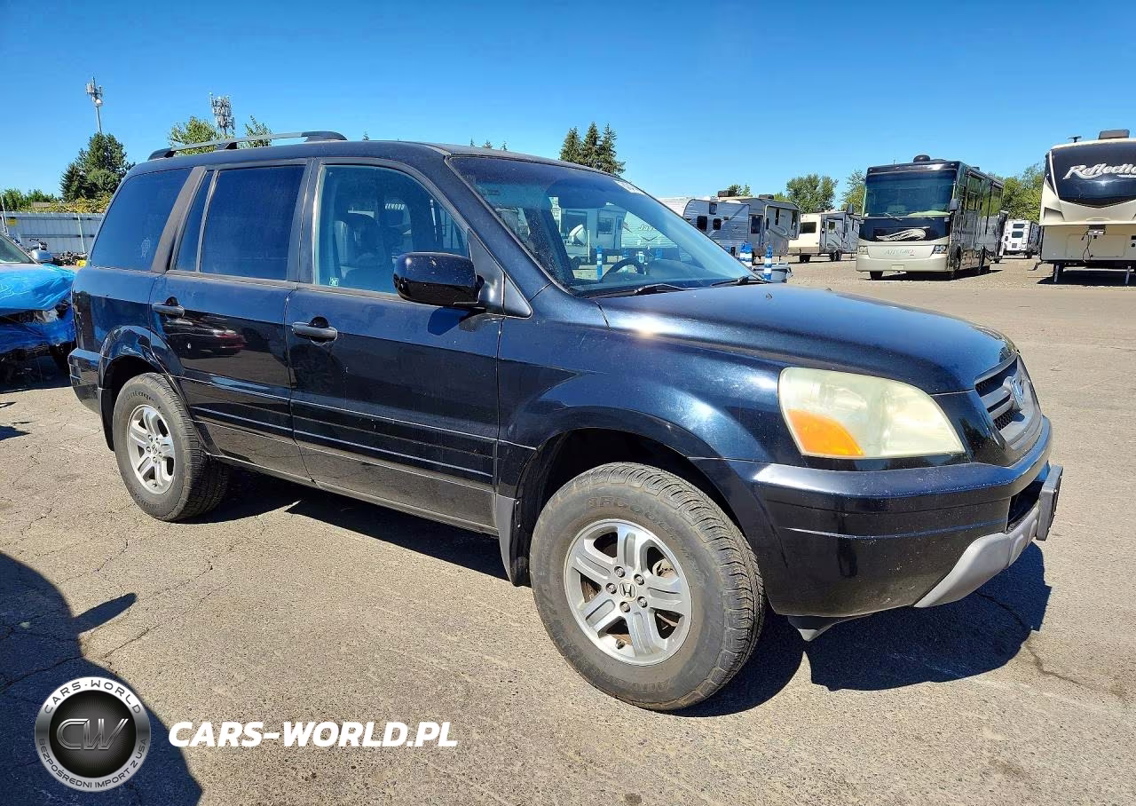 2004 Honda Pilot Exl VIN:2HKYF18544H574147 - 4