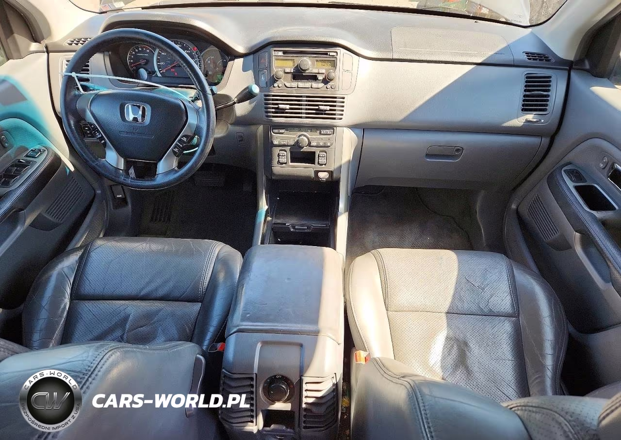 2004 Honda Pilot Exl VIN:2HKYF18544H574147 - 8