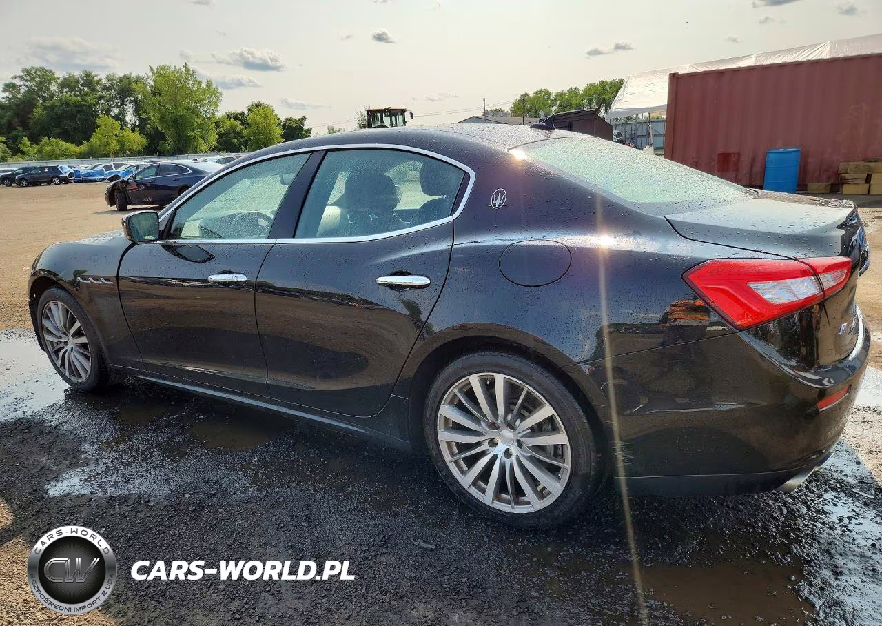 2016 Maserati Ghibli S VIN:ZAM57RTA6G1189182 - 2