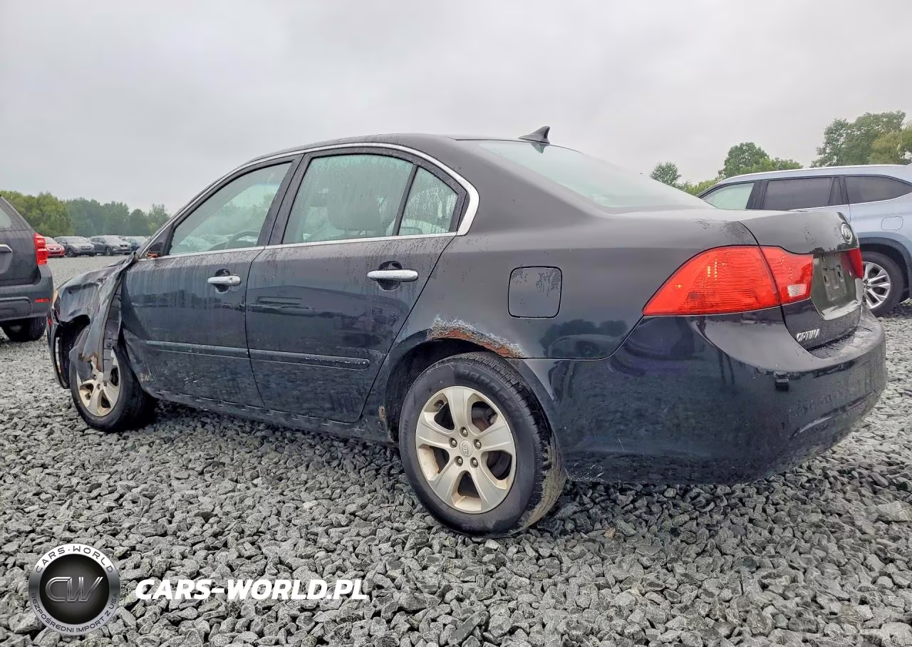 2009 Kia Optima Lx VIN:KNAGE228695317681 - 2