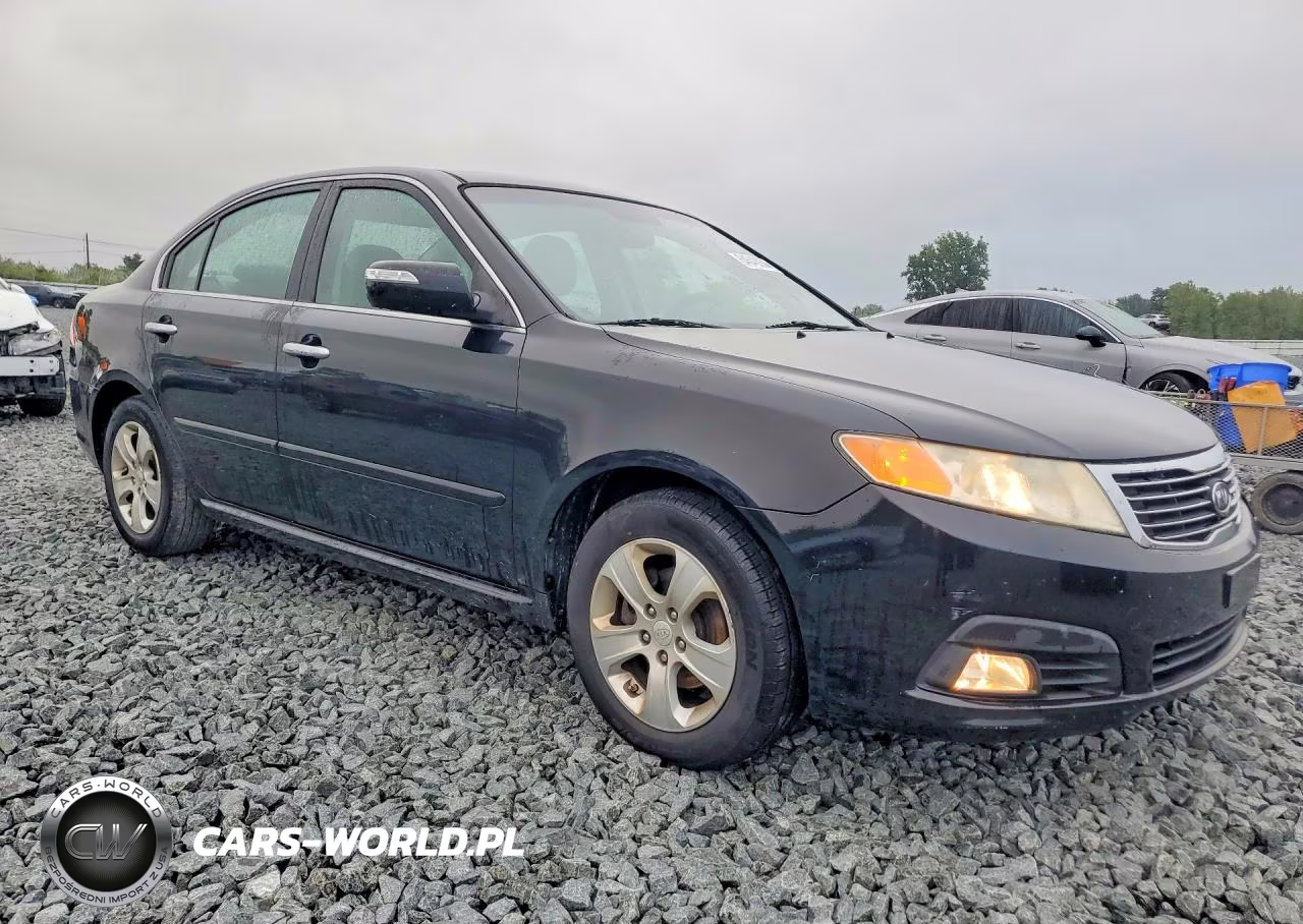 2009 Kia Optima Lx VIN:KNAGE228695317681 - 4