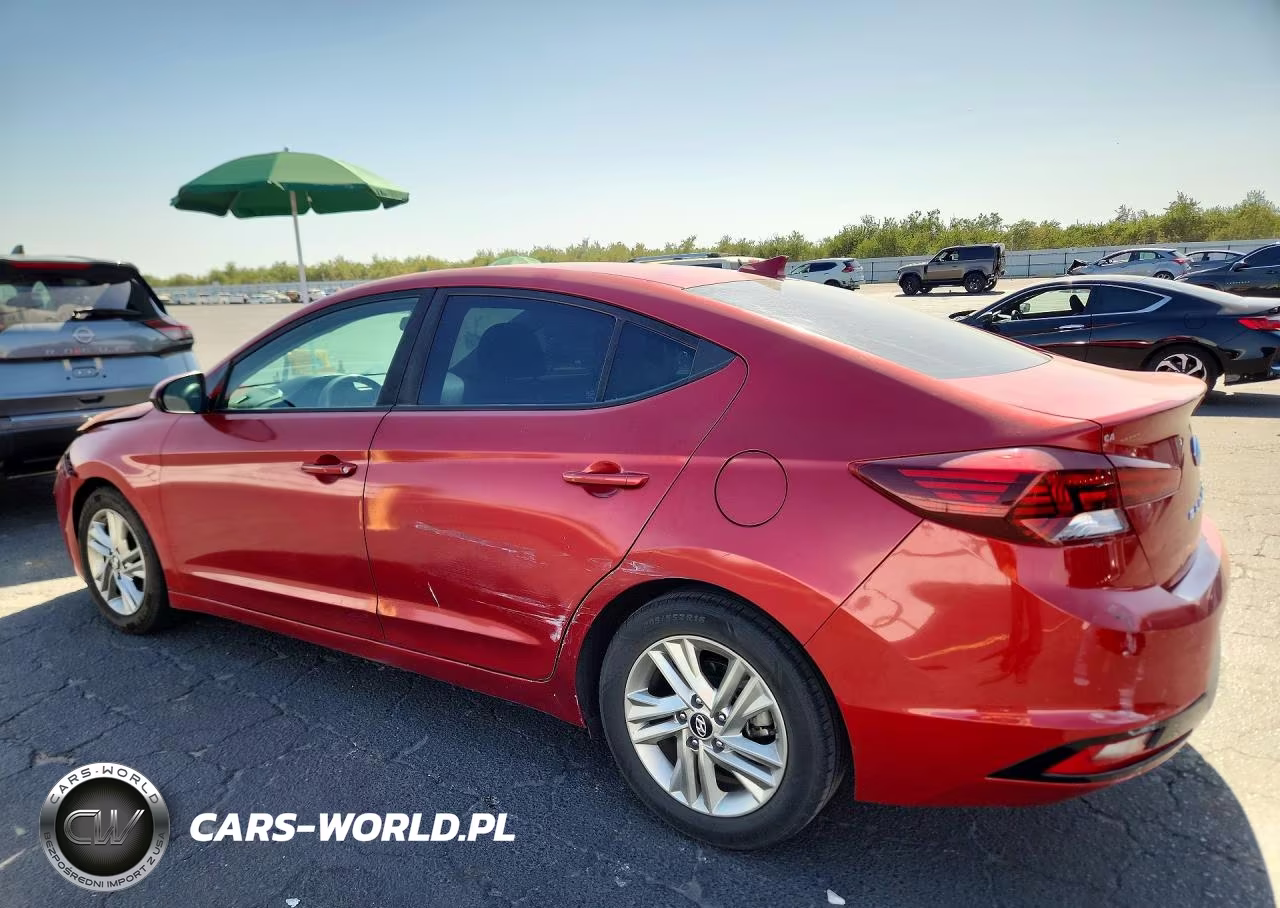 2019 Hyundai Elantra Sel VIN:5NPD84LF7KH449652 - 2