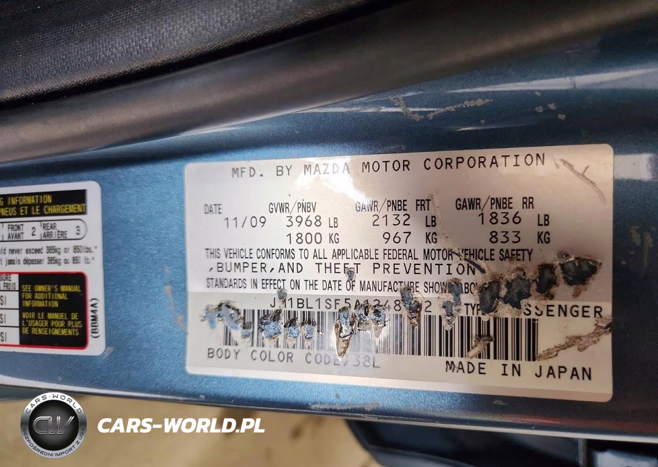 2010 Mazda 3 I VIN:JM1BL1SF5A1248862 - 13