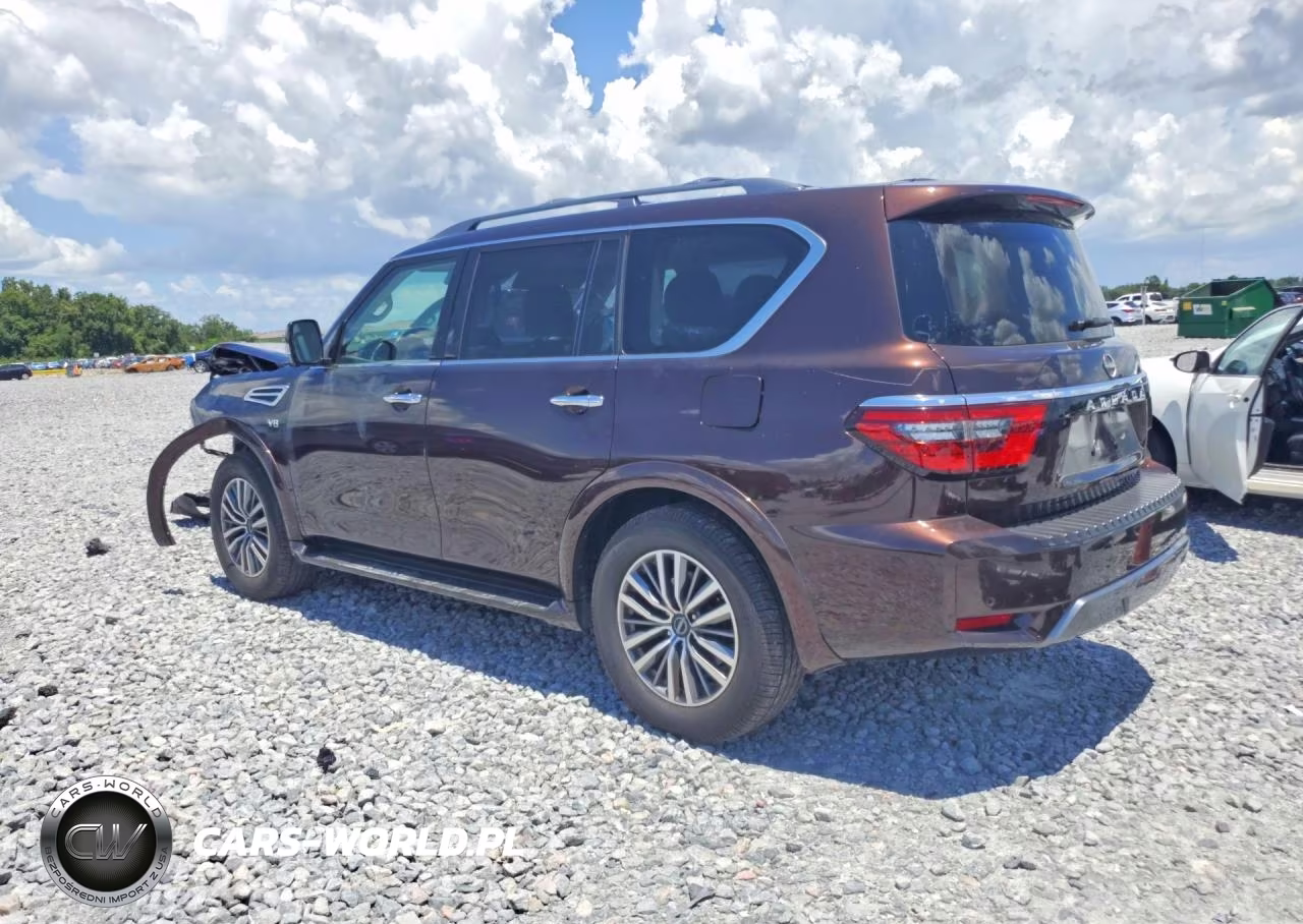 2021 Nissan Armada Sl VIN:JN8AY2BD5M9661957 - 2