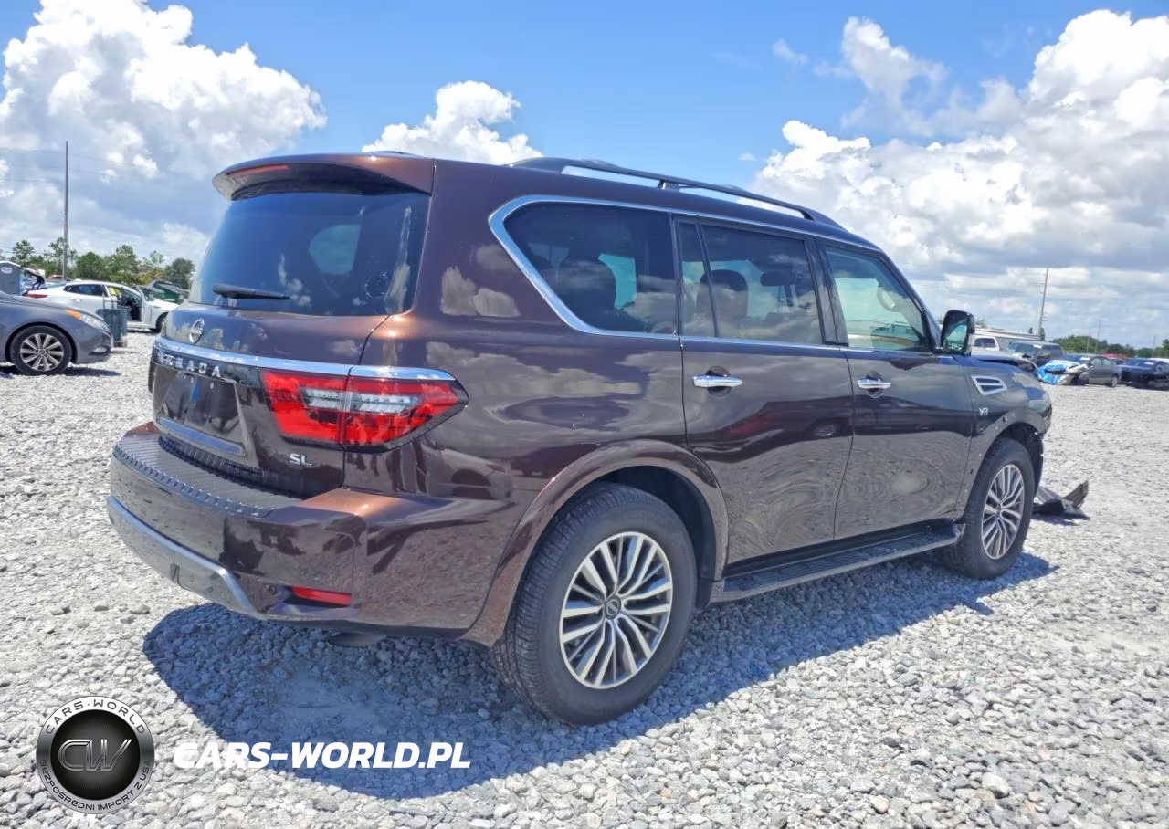 2021 Nissan Armada Sl VIN:JN8AY2BD5M9661957 - 3