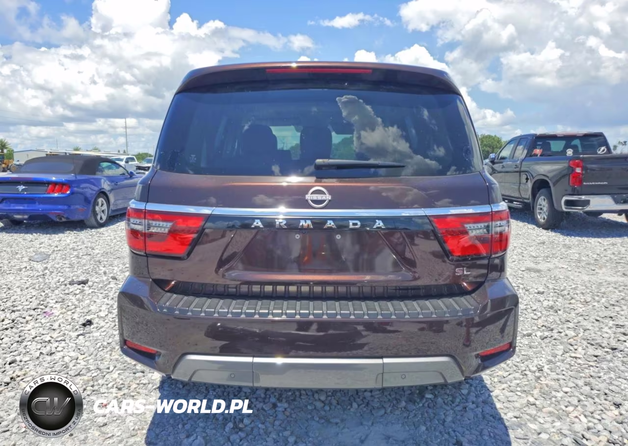 2021 Nissan Armada Sl VIN:JN8AY2BD5M9661957 - 6