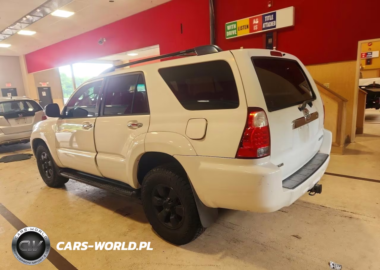 2007 Toyota 4Runner Sr5 VIN:JTEZU14R778067180 - 2