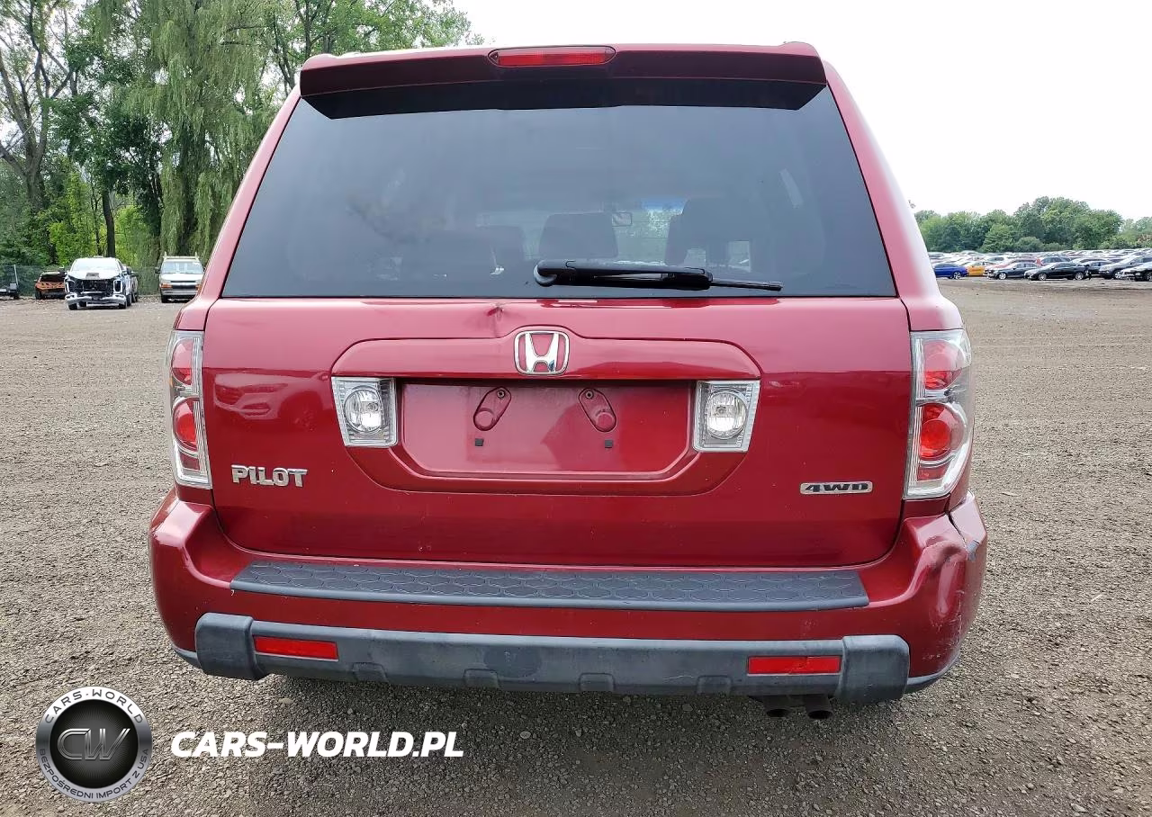 2006 Honda Pilot Ex VIN:5FNYF18526B023085 - 6