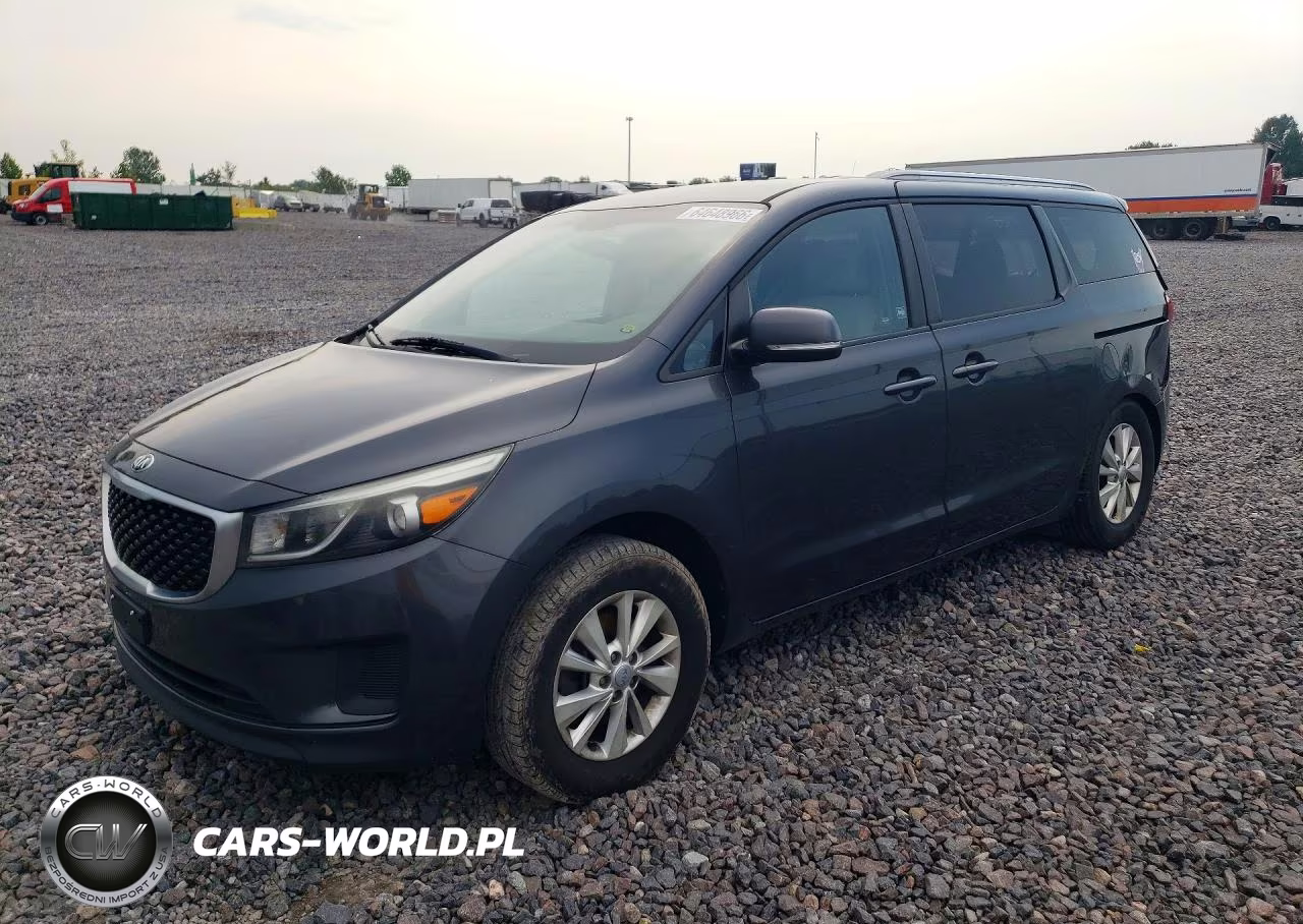 2015 Kia Sedona Lx VIN:KNDMB5C13F6069302 - 1