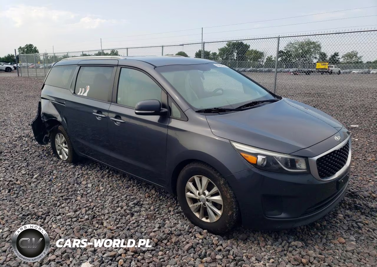 2015 Kia Sedona Lx VIN:KNDMB5C13F6069302 - 4