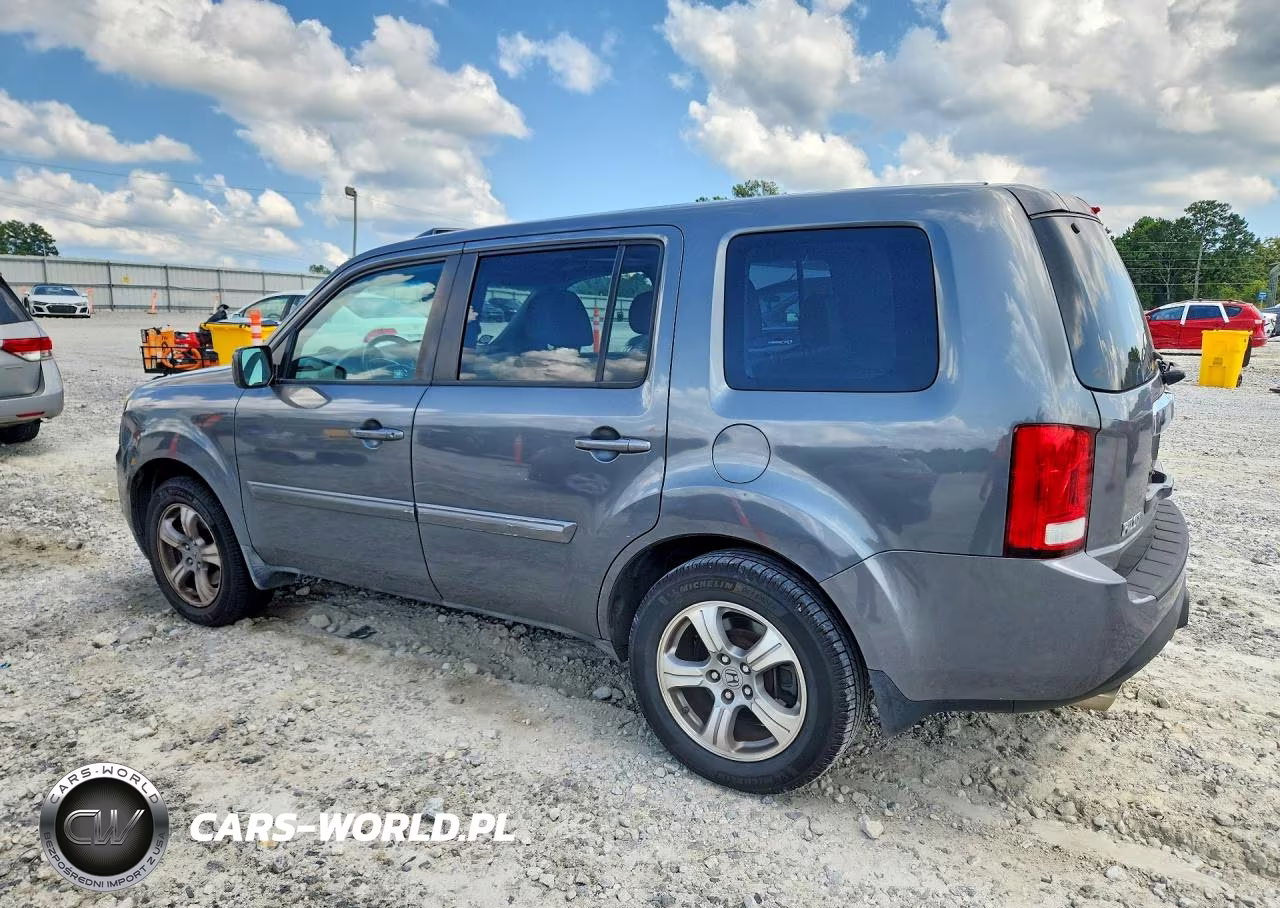 2012 Honda Pilot Exl VIN:5FNYF3H64CB024514 - 2